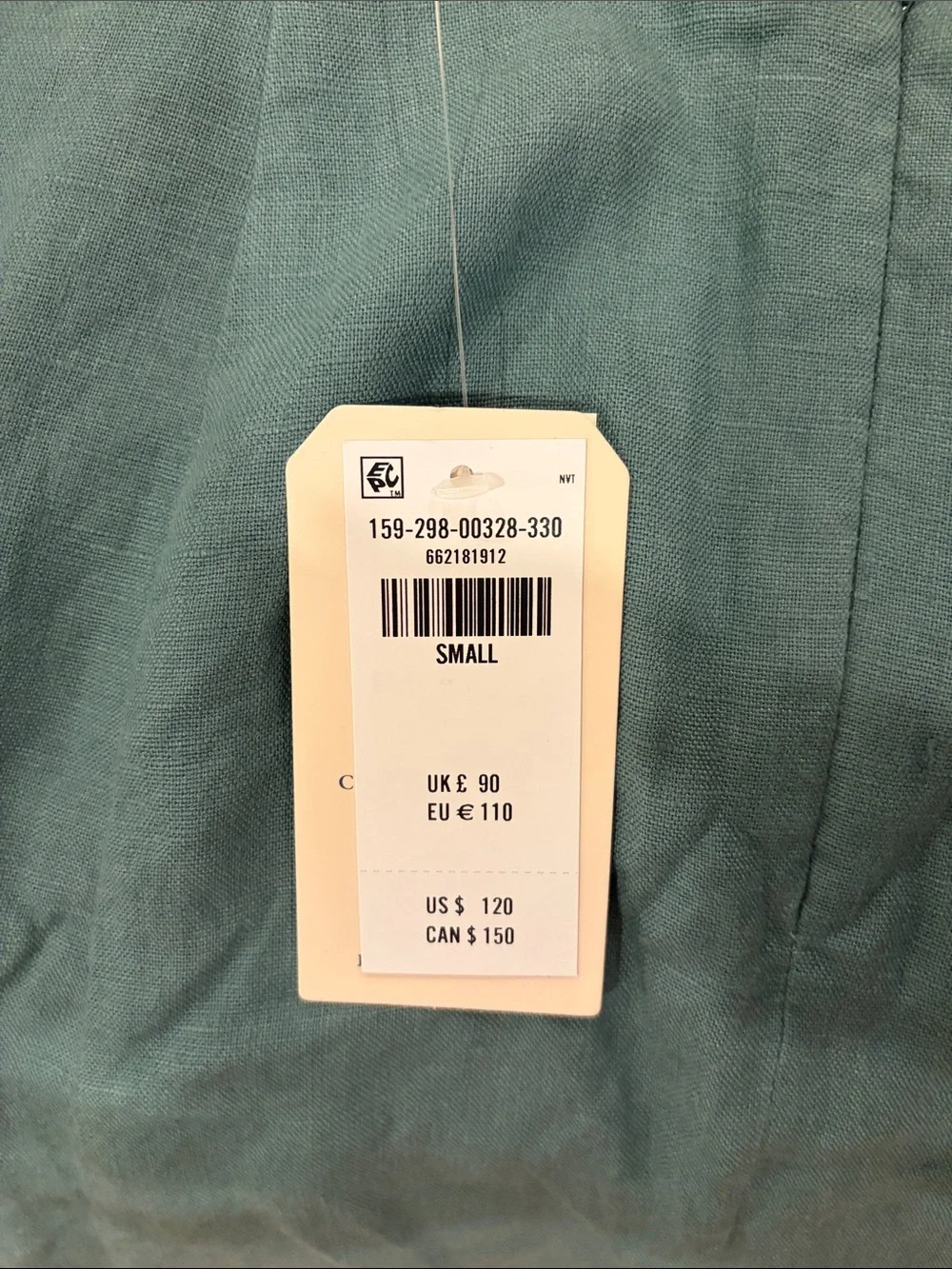 Abercrombie & Fitch Teal Halter Maxi Dress